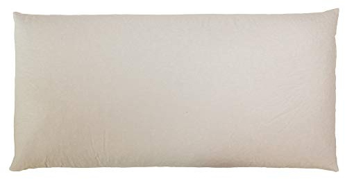 Ekologisk hirskudde 40 x 80 cm, ekologisk perkal + ekologisk fyllning, smutsig fylld