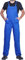 ProWear Arbeitslatzhose Herren Arbeitshose Latzhose, Blau, Gr.- XL