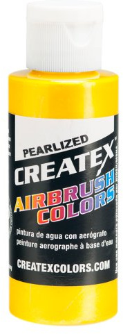 CREATEX 60 ml transparente Airbrush-Farbe (SUNRISE YELLOW)