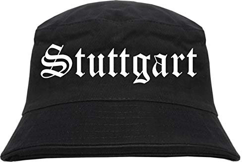 HB_Druck Stuttgart Fischerhut - Bucket Hat S/M Schwarz