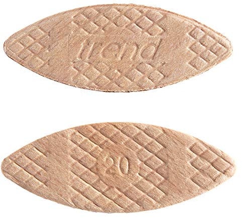 Trend 100 Stück Buchenholz Verbindungsplättchen (Nr. 20) für Holzbearbeitung, Tischlerei und Möbelbau, BSC/20/100