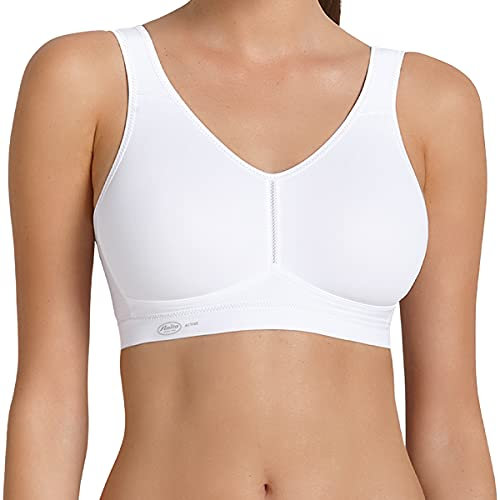 Anita Active Damen BH (Ohne Bügel) 5521 Sport-BH, Gr. 85E, Weiß (weiß 006)