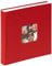 walther design Fotoalbum rot 30 x 30 cm mit Cover-Ausstanzung, Fun FA-208-R