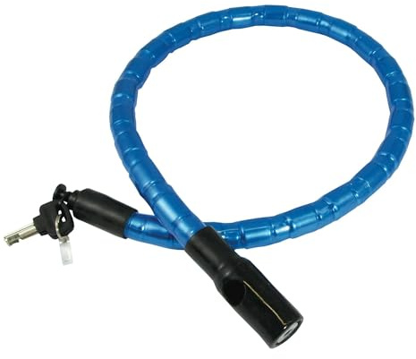 Mammoth Security Motorcycle Cable Lock 48 Snake Motorbike Scooter Hardened Steel Cable