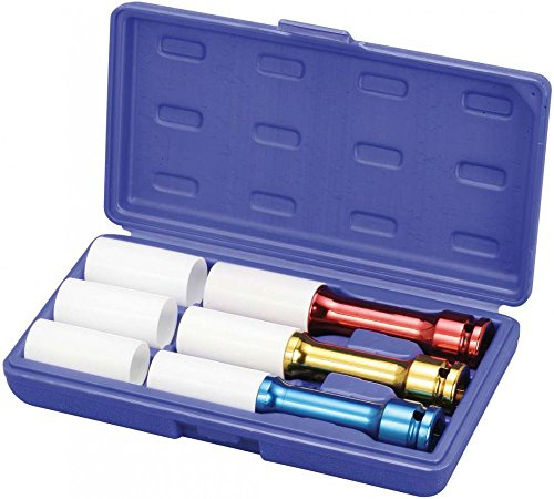 Projahn 1/2 Zoll Extra Tiefe Schlagnuss Satz für Alufelgen 6-teilig 3083
