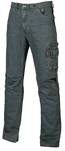 Jeans da Uomo U-Power, Design ruggine, Pantaloni Taglio Dritto, Comodo Tessuto di Cotone, vestibilità Smart, Abbigliamento Casual, Multi_Tasche, Pantaloni a Gamba Dritta (Rust Jeans_54)