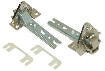 KGA SUPPLIES for Bosch NEFF Siemens Fridge Refrigerator Freezer Door Hinges Pair 268698