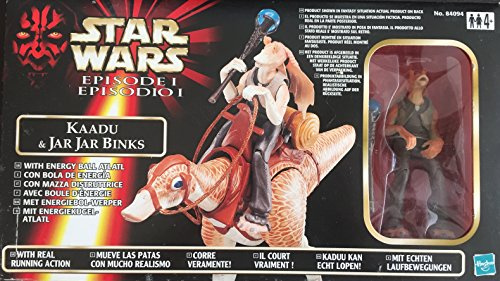 Star Wars - Kaadu and Jar Jar Binks Playset - Episode I