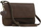 Gigi - Sac Bandoulière Femme Cuir - Sac à Main à Rabat - Sac Porté Croisé Moyen - Bandoulière Réglable - 1008 - Marron