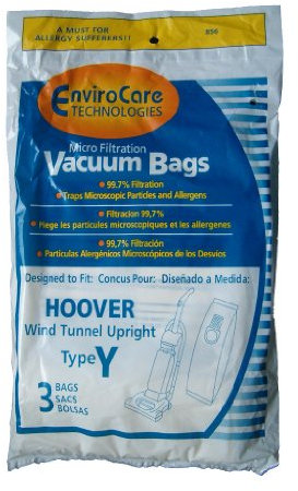 27 Hoover Allergy Vacuum Type Y Bags, WindTunnel Upright Vacuum Cleaners, 43655109, 4010100Y, 4010801Y