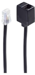 Shiverpeaks BASIC-S Modular Verlängerungskabel, RJ45 Western-Stecker 8/8 auf Kupplung 8/8, 6m