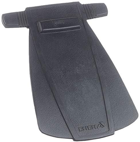 Bibia Herren Mud Flap Touring Fahrradschlauch, schwarz-schwarz, 18 cm