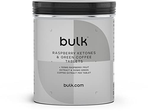 Bulk Himbeer Ketone und Rohkaffee Tabletten, 200 mg, 60 Tabletten, Verpackung Kann Variieren