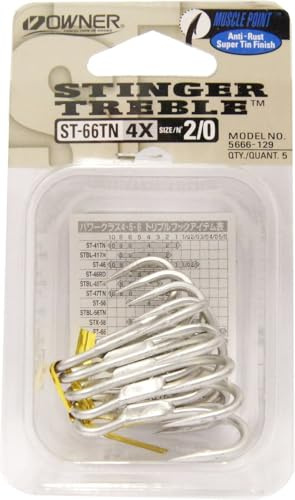 Owner ST-66 Treble Hooks