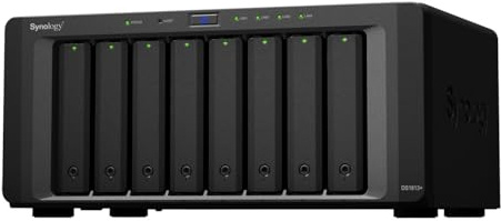 Synology DiskStation DS1813+ NAS-System bis 48TB (Dual Core 2,13GHz, 2GB DDR3 RAM, 2x USB3.0, 4x USB2.0, 2x eSATA)
