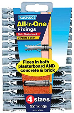 Plasplug 5 X MFA500 All-in-One Plugs includes Clip of 52