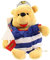 Disney Store Mini Bean Bag Nautical Winnie the Pooh 8 Plush Doll