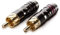 Sinuslive CS Connecteur RCA [1x Cinch-RCA mâle - 1x extrémité(s) Ouverte(s)]