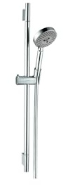 Hansgrohe Wandstangen-Set Unica S, 24 Zoll, chrom 04266000