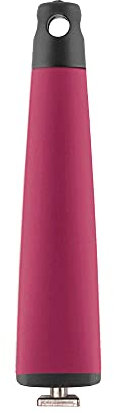 CASTEY - Mango Desmontable de Fundix, Aluminio, Color Rojo, para Sartén, Wok o Cazo de la Colección Castey Induction, Sistema Rosca de Fijación de Seguridad