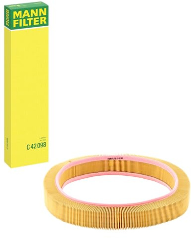 MANN-FILTER, C 42 098 Luftfilter | Für PKW, Saubere Luftzufuhr, Langlebiges Filtermedium, Passgenaues Design, Echte OE-Technologie