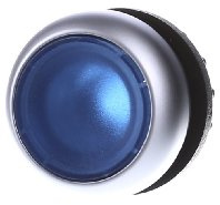 Leuchtdrucktaste flach,blau,blanko M22-DL-B,Befehls Meld. Teile,Eaton (Moeller),M22-DL-B,4015082169312