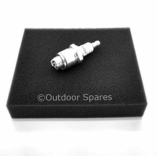 Genuine Mountfield RV150 / SV150 / V35 Foam Air Filter & NGK Plug Service kit