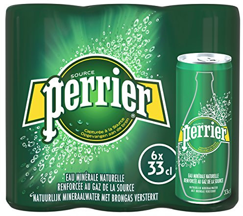Perrier Eau Minérale Bouteille 6 x 33 cl
