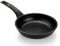 BRA Efficient | Sartén de 28 cm, Aluminio Fundido con Antiadherente Platinum Plus, Apta para Todo Tipo de cocinas incluida inducción, Libre de PFOA, Negro