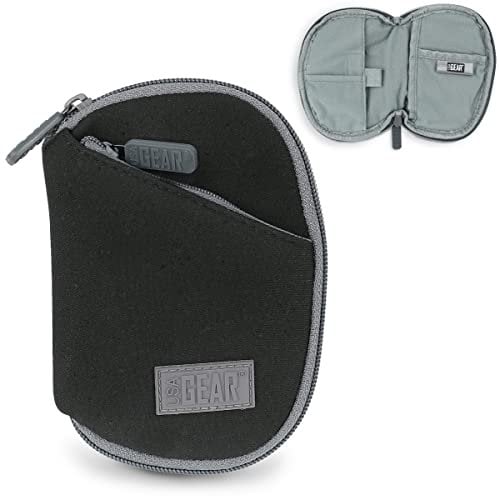 USA Gear Digitalkameratasche - Kompakte Fotokamera-Tasche mit Gürtelschlaufe, kratzfester Innenseite - kompatibel mit CAMKORY, Fine Life Pro CDFA, Wolfang WDC01, ROQIOO DC-S1 & mehr.