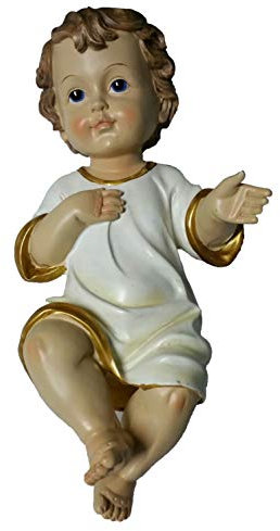 L 'Angolo Barletta – Jesuskind-Figur für Weihnachtskrippe (20 cm).