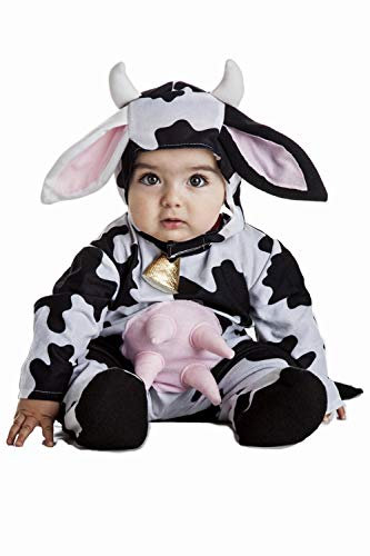 Disfraz Vaca Bebe Talla 7-12 Meses