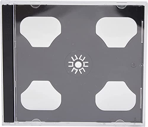 Lindy 40670 Custodia CD/Dvd 2 Dischi Nero