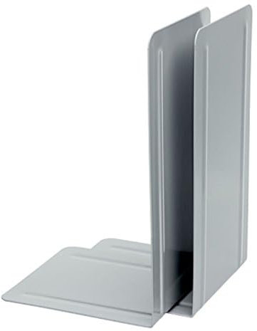 ALCO-Albert 4303-29 Buchstützen aus Metall 130x240x140 mm, Inh.2, grau