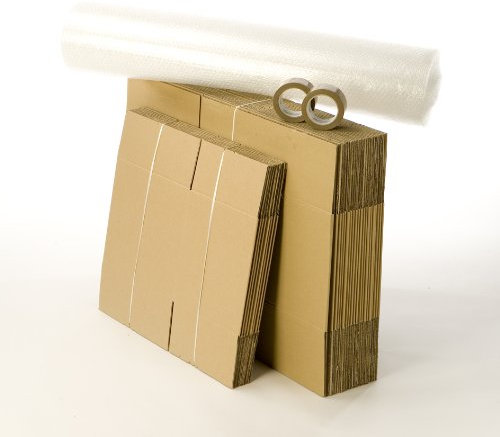Kit cartons déménagement T1-T2 avec 1 rouleau d'adhésif gratuit