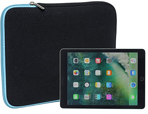 Slabo Funda Universal para iPad Pro (9,7) Funda Protectora de Neopreno - Turquesa/Negro