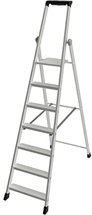 Tubesca - Escabeaux - marchepieds - Escabeaux compacts - ESCABEAU 7 MARCHES COMPACT