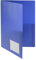Prospekthüllen rund blau 10 Stück