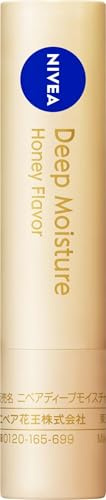NIVEA LipCare Lip Deep Moisture Honey Flavor SPF16 PA+ 2.2g (Japan Import)