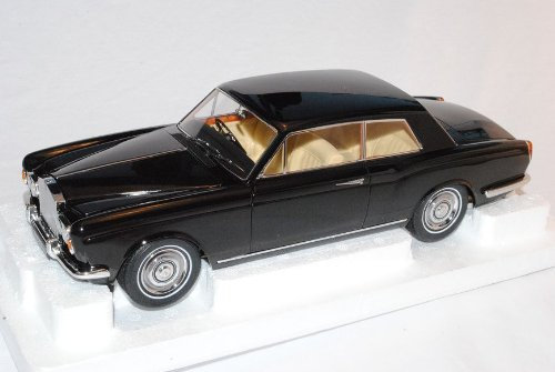 Unbekannt Rolls Royce Silver Shadow MPW 2 Türer Coupe Linkslenker Schwarz 1/18 Paragon Modell Auto