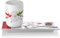 Ritzenhoff 2900004 Teeset (Becher,Tablett,Löffel) Koch F13, 3-teilig