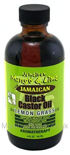 Jamaican Black Castor Oil Mango & Lime Lemon Grass Aromatherapy 118ml