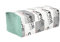 OFFICE PRODUCTS ZZ Falthandtücher, Recycling, wirtschaftlich/Fürs Büro/Für Zuhause/Fürs Bad/Für die Toilette/Universal/Effizient/Saugstark / 1-lagig / 4000 Blatt / 20 Stk. / Grün