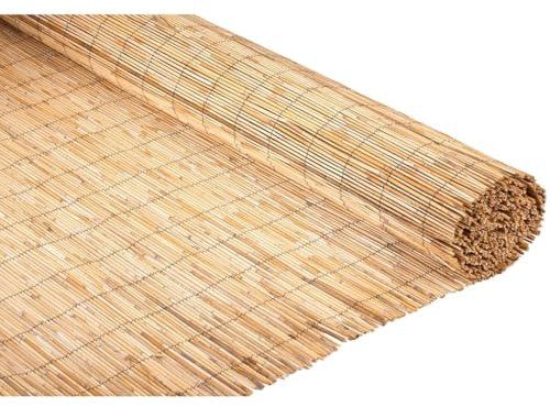 Nature Clôture de Jardin 300x150 cm Roseau Brise-Vue Palissade Coupe-Vent