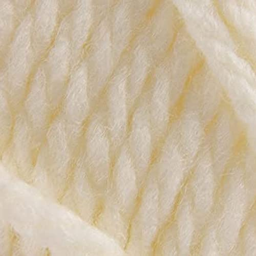 King Cole Simply Denim Chunky Knitting Wool - 100g Ball - 70% Acrylic 30% Wool Blend Yarn for Jumpers, Cardigans & Accessories (426 Cream)