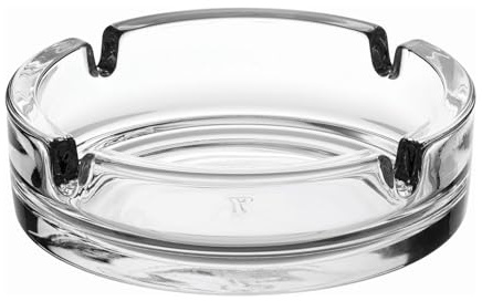 Utopia Clear Stackable Ashtray 4.25, Single