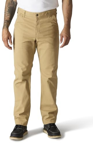 Carhartt Men's Relaxed Straight Rigby Dungaree, Dark Khaki, W30 x L32