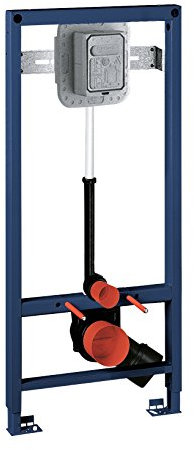 Grohe Rapid SL Installationssystem - für Wand-WC Druckspüler mit Hand.-/elektr. Betätigung, 1.13m 38519001 Silber