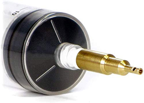 Refill Tool QU-Fill kompatibel für professionelle HP 932, 933, 950, 951, 953, 970, 971, 980 usw. Befüllungen, Messingspritzen-Aufsatz für Kugelventil-Refill mit Spritze