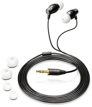 LD Systems IEHP 1 - Professioneller In-Ear-Kopfhörer mit Kabel, 1,5m, schwarz